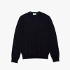 Uomo LACOSTE Maglieria | Pullover Lana Merino Collo Rotondo