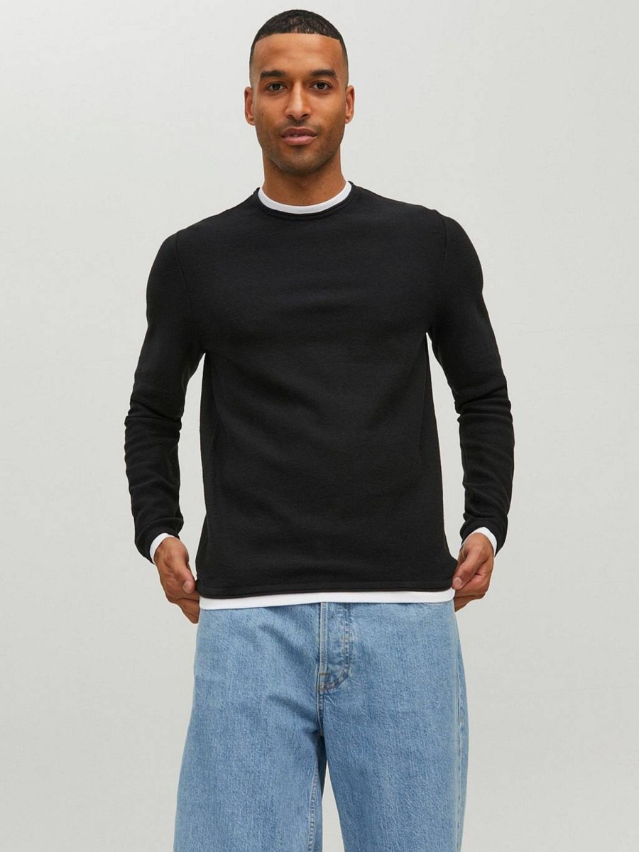 Uomo JACK & JONES Maglieria | Jortwinn Knit Crew Neck Sn - Maglia Girocollo