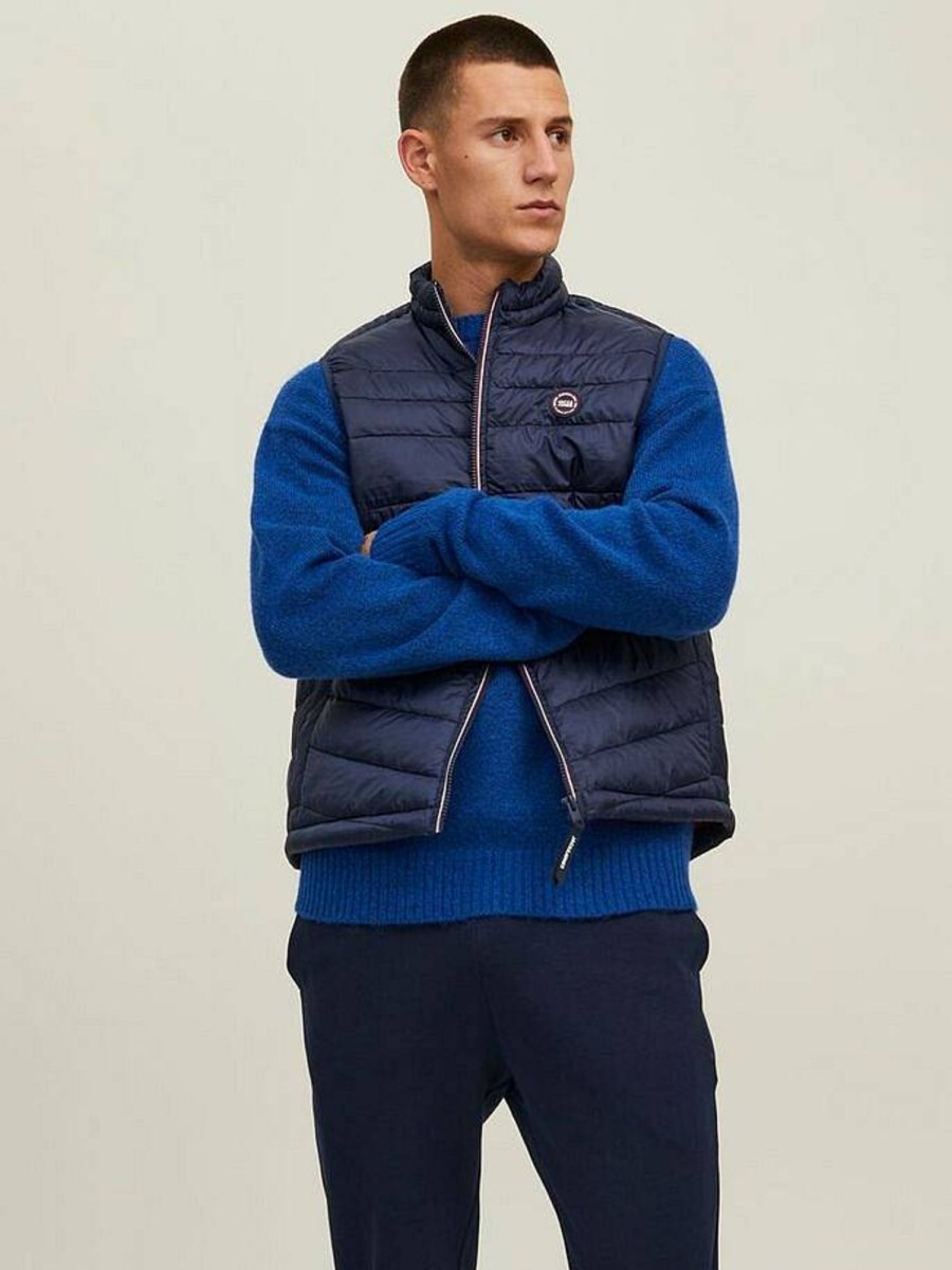 Uomo JACK & JONES Giubbotti E Cappotti | Hero Bodywarmer Collar - Gilet Imbottito