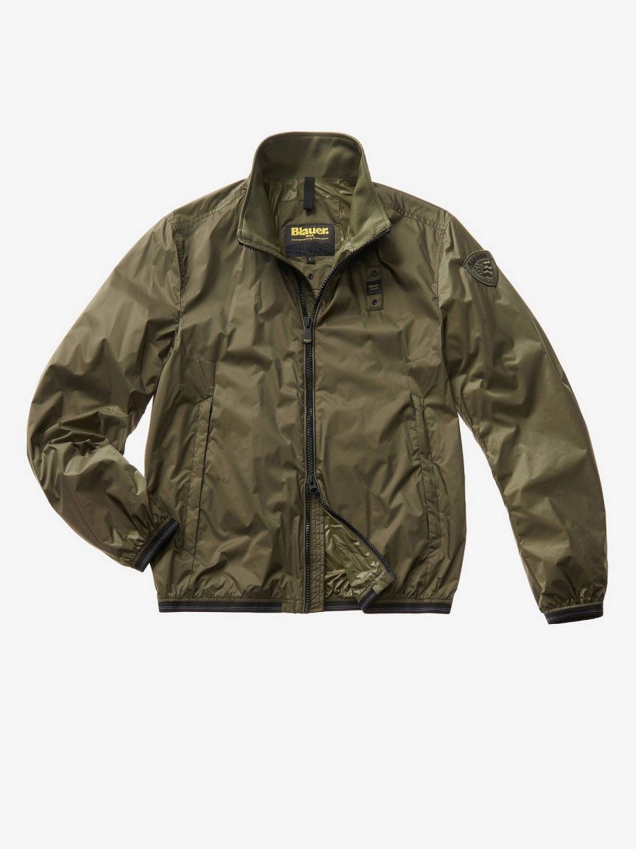 Uomo BLAUER Giubbotti E Cappotti | Marley - Jacket Sailor Micro Ripstop