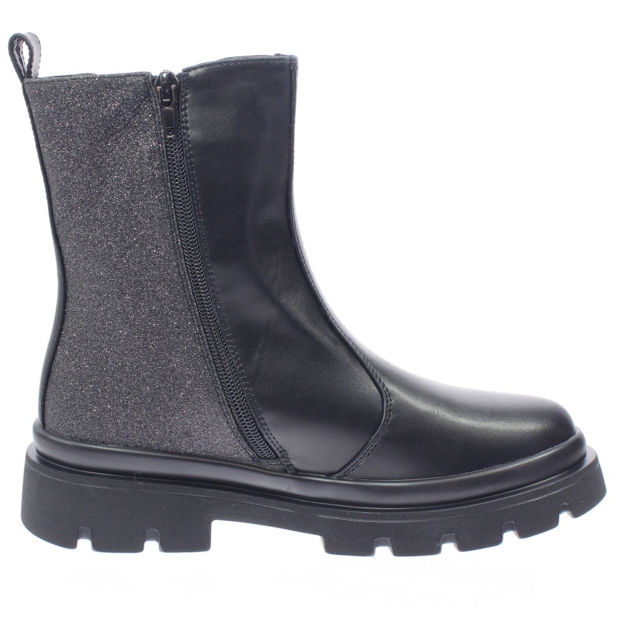 Junior CAFE' NOIR Stivaletti | Chelsea Boots Glitter In Sintetico