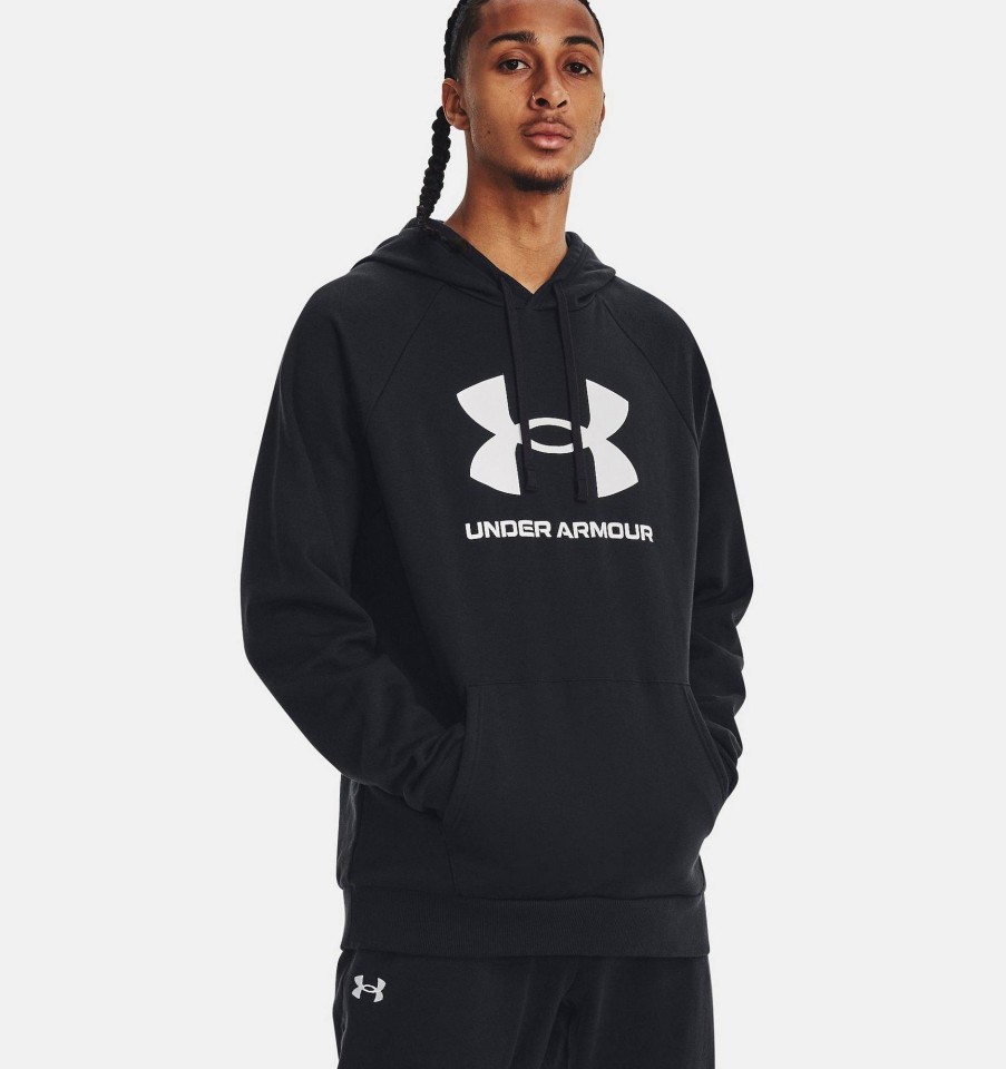 Uomo UNDER ARMOUR Felpe | Riva Fleece Big Logo - Felpa Con Cappuccio