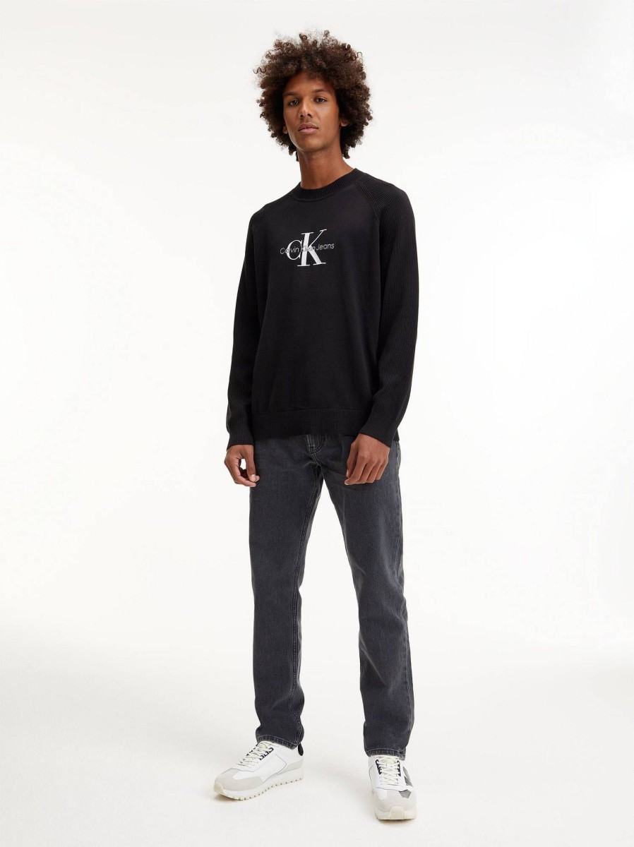 Uomo CALVIN KLEIN JEANS Maglieria | Logo Driver Sweater - Maglione