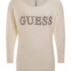 Donna GUESS Pullover E Cardigan | Gabrielle Batsleeve - Maglione Logo Strass