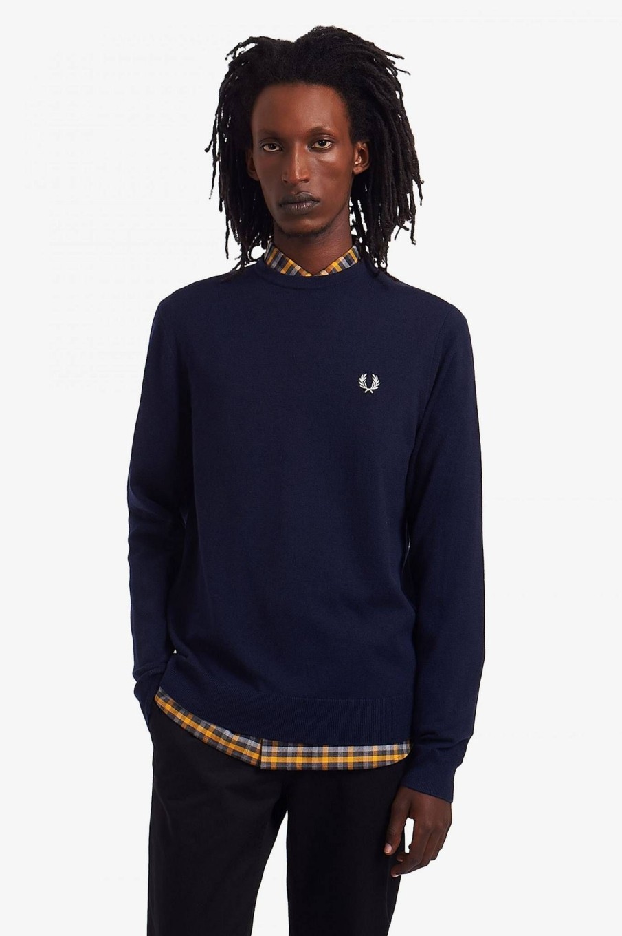 Uomo FRED PERRY Maglieria | Maglione Girocollo Classico