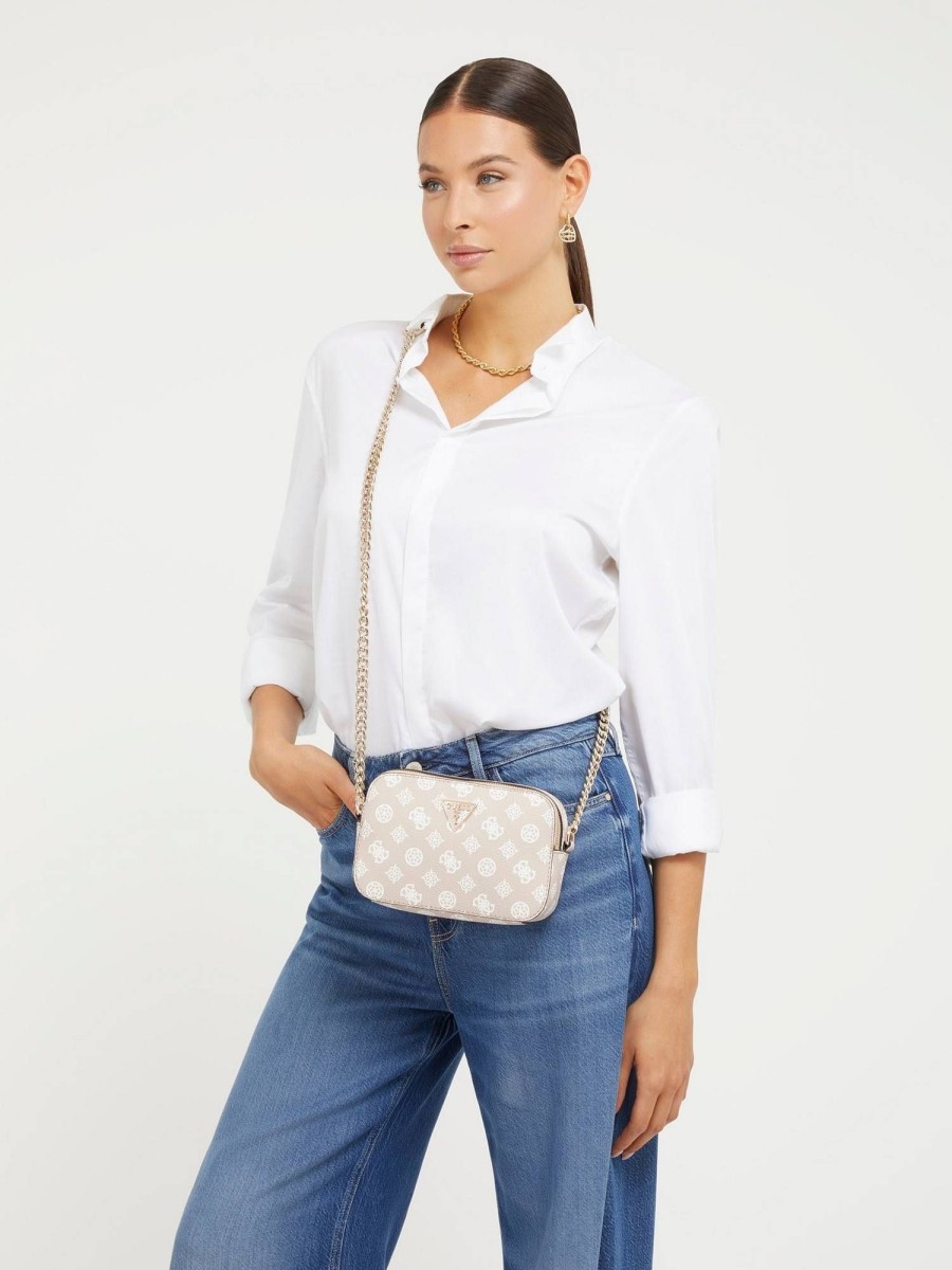 Donna GUESS Borse A Tracolla | Noelle Crossbody Camera - Mini Tracolla Logo