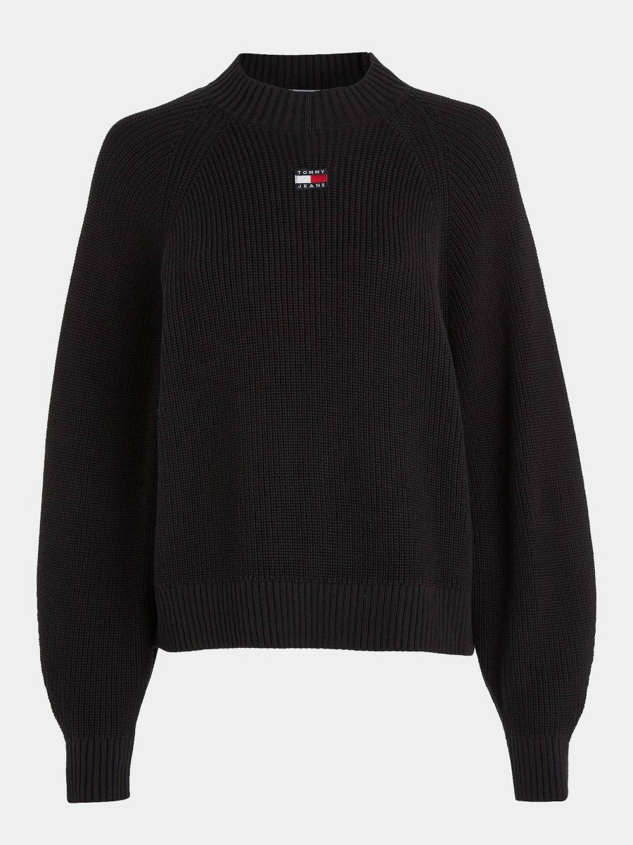 Donna TOMMY HILFIGER Pullover E Cardigan | Tjw Badge Mockneck Sweater - Maglione