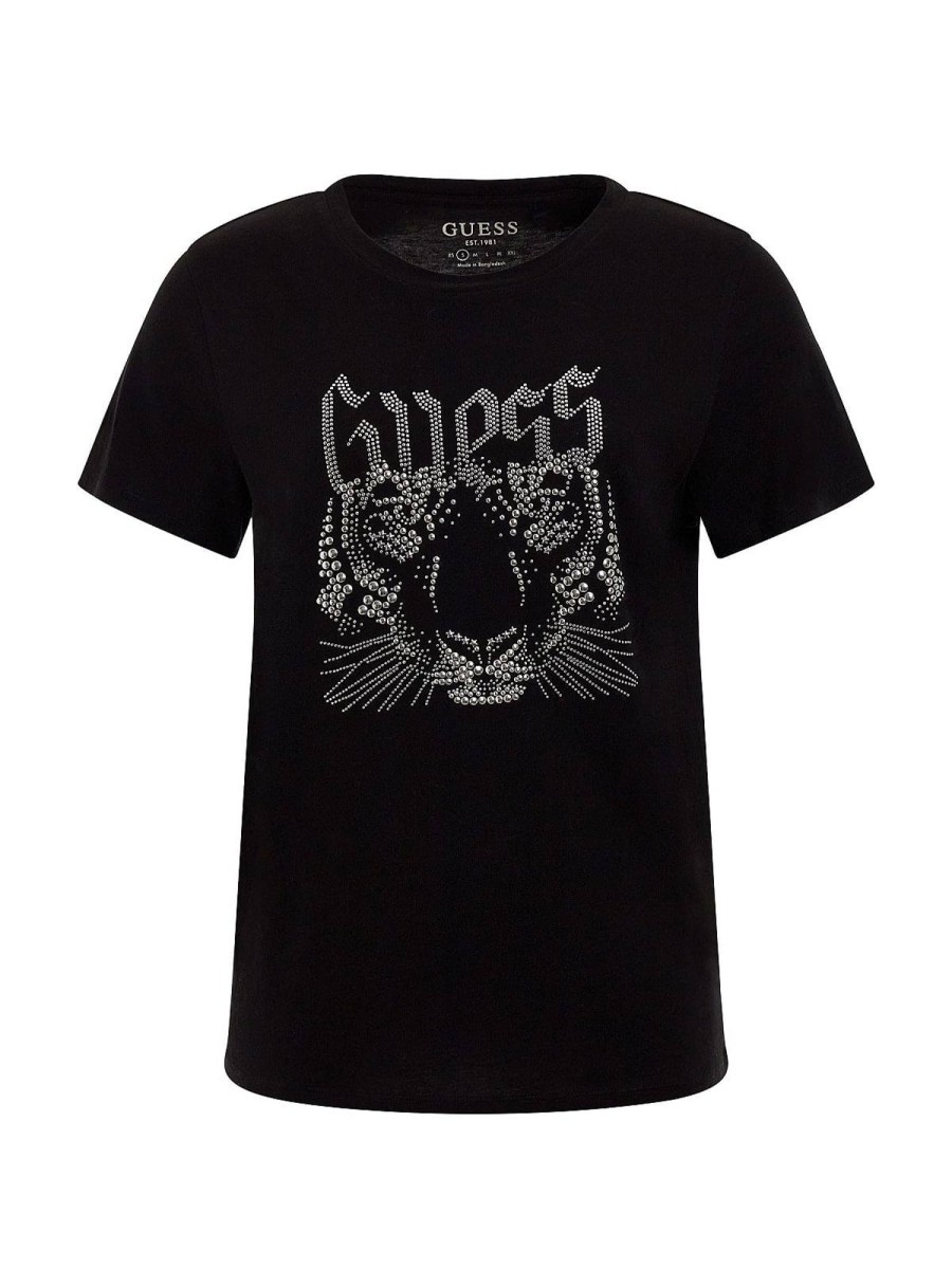 Donna GUESS T-Shirts | Tee Ss Logo Tiger Easy - T-Shirt