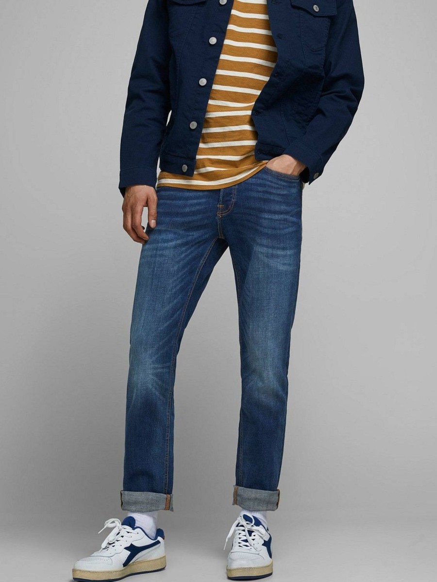 Uomo JACK & JONES Denim Jeans | Tim Original - Jeans Slim/Straight Fit