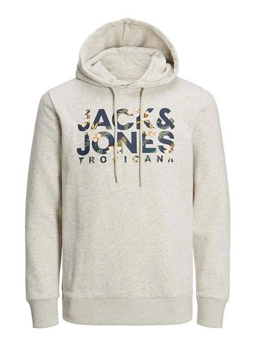 Uomo JACK & JONES Felpe | Becs Shape Sweat Hood - Felpa Con Cappuccio