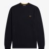 Uomo FRED PERRY Maglieria | Maglione Girocollo Classico