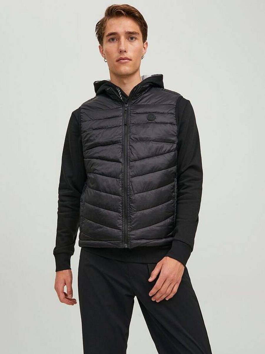 Uomo JACK & JONES Giubbotti E Cappotti | Hero Bodywarmer Collar - Gilet Imbottito