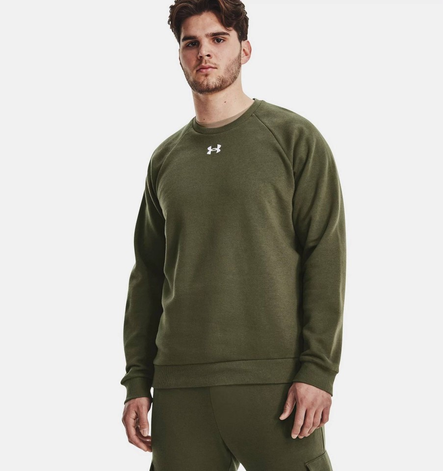 Uomo UNDER ARMOUR Felpe | Rival Fleece Crew - Felpa A Girocollo