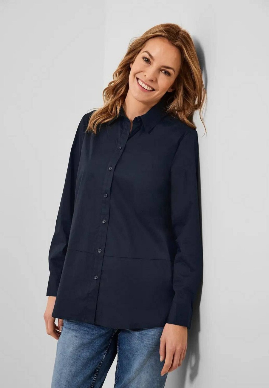 Donna CECIL Camicie | Solid Long Blouse - Camicia