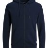 Uomo JACK & JONES Felpe | Basic - Felpa Con Cappuccio E Cerniera