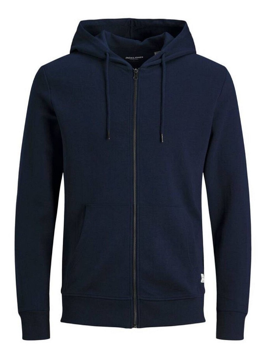 Uomo JACK & JONES Felpe | Basic - Felpa Con Cappuccio E Cerniera