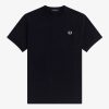 Uomo FRED PERRY T-Shirts | T-Shirt Manica Corta Pique Con Taschino