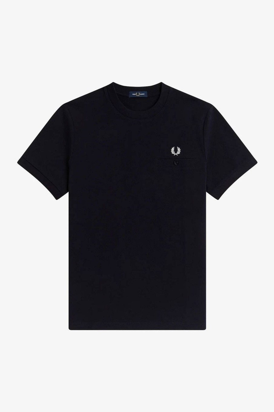 Uomo FRED PERRY T-Shirts | T-Shirt Manica Corta Pique Con Taschino