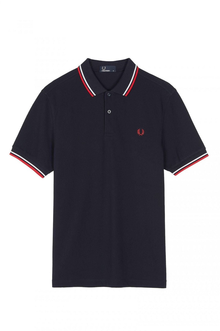 Uomo FRED PERRY Polo | Polo Manica Corta Slim Fit