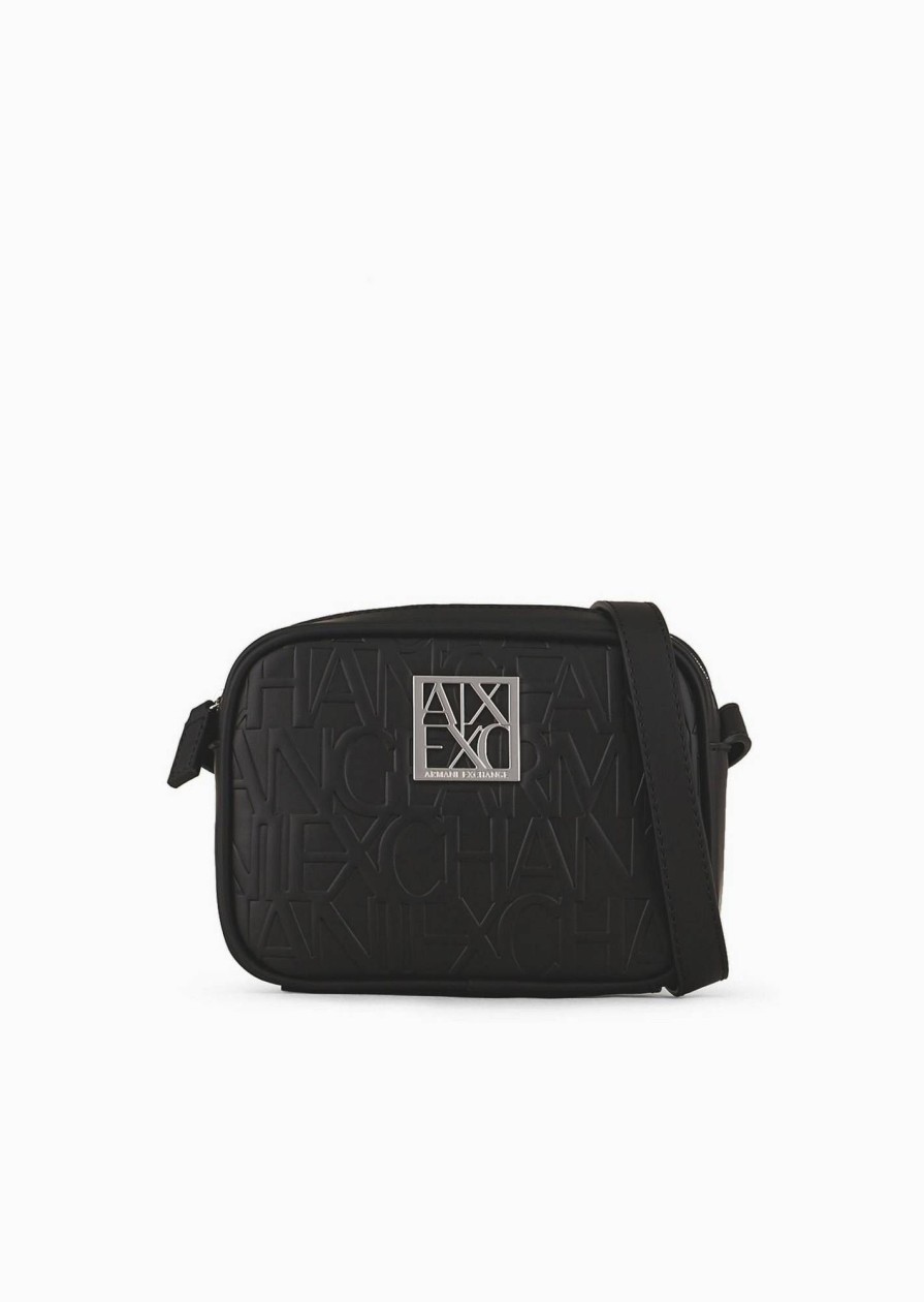 Donna ARMANI EXCHANGE Borse A Tracolla | Messanger Bag - Camera Bag Logo Goffrato