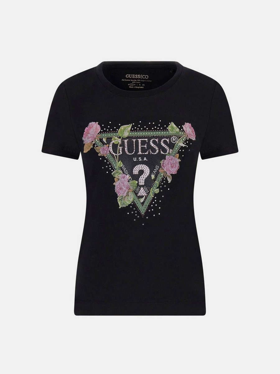 Donna GUESS T-Shirts | T-Shirt Floral Triangle