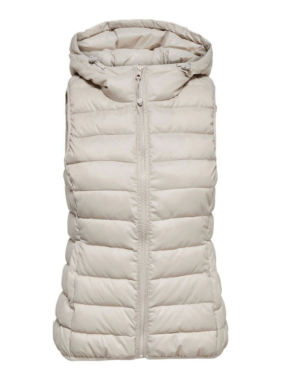 Donna ONLY Giubbotti E Cappotti | Newtahoe Hood Waistcoat Otw - Gilet Trapuntato