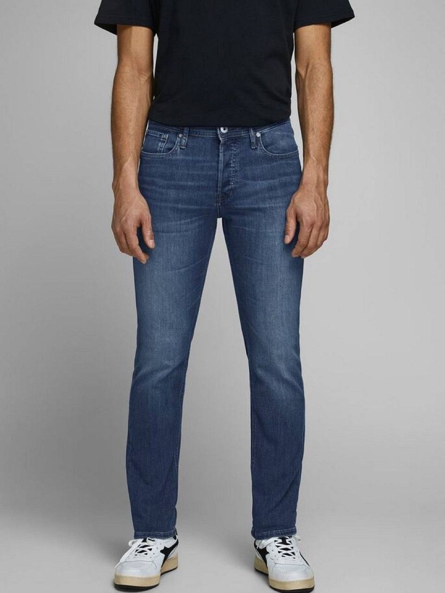 Uomo JACK & JONES Denim Jeans | Glenn Original Am814 - Jeans Slim Fit