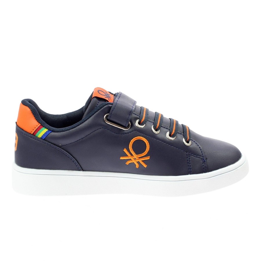 Junior UNITED COLORS OF BENETTON Sneakers | Pen Ltx Velcro - Sneakers Con Strappo