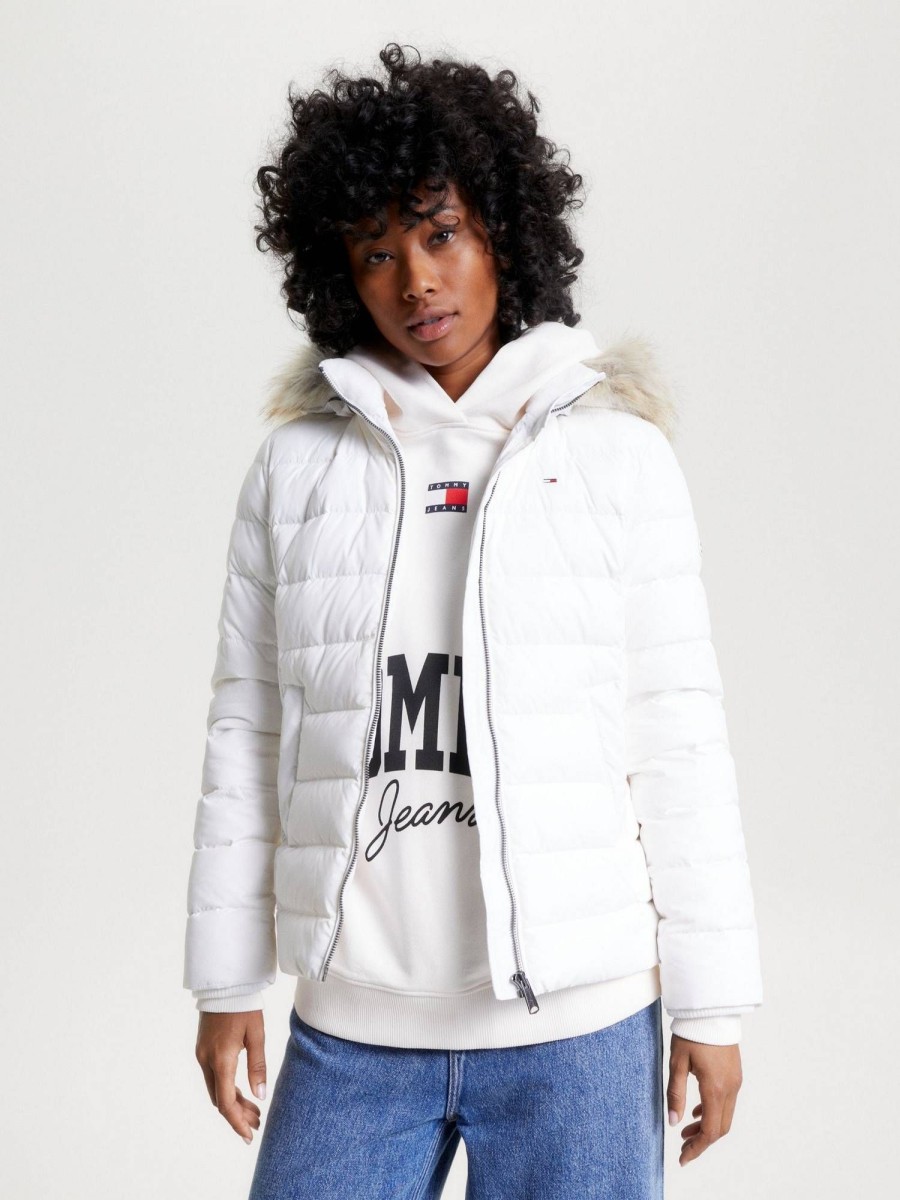 Donna TOMMY HILFIGER Giubbotti E Cappotti | Tjm Basic Hooded Down Jacket - Piumino