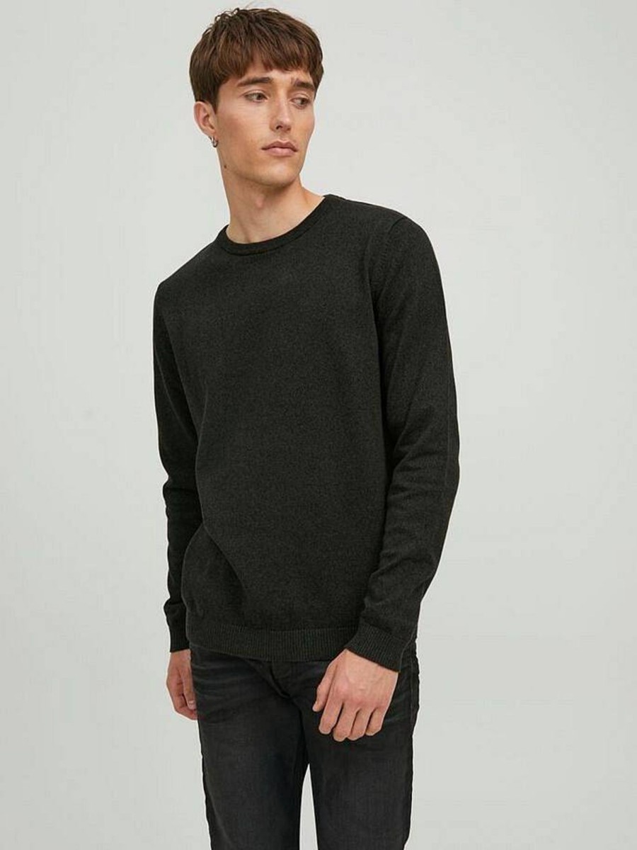 Uomo JACK & JONES Maglieria | Basic Knit Crew Neck - Maglione Girocollo