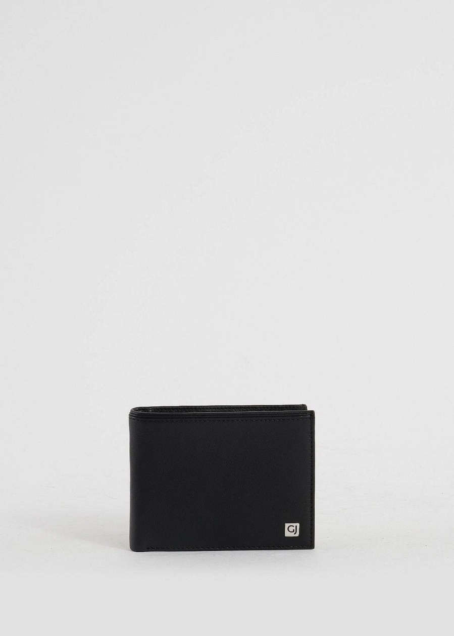 Uomo GAUDI' Portafogli | Ace Basic Flap Coin Pocket - Portafoglio In Pelle