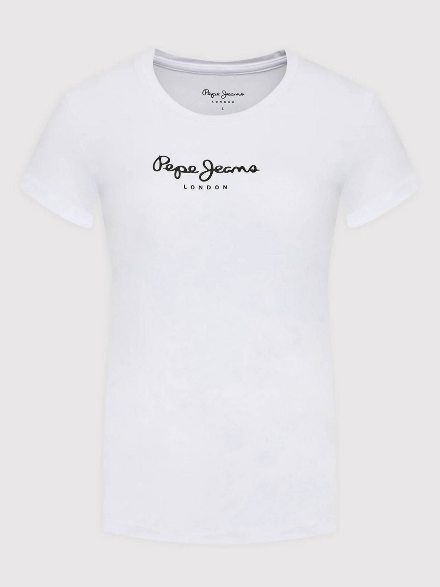 Donna PEPE JEANS T-Shirts | T-Shirt Mc New Virginia