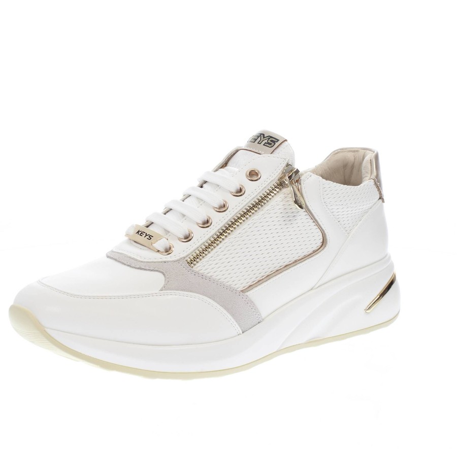 Donna KEYS Sneakers | Sneakers Alte Con Zeppa E Cerniere