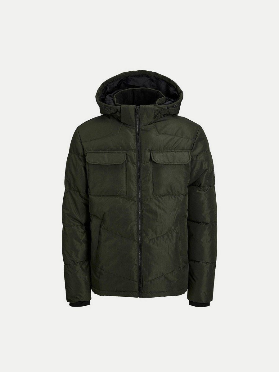 Uomo JACK & JONES Giubbotti E Cappotti | Manson Puffer Jacket - Piumino Con Cappuccio