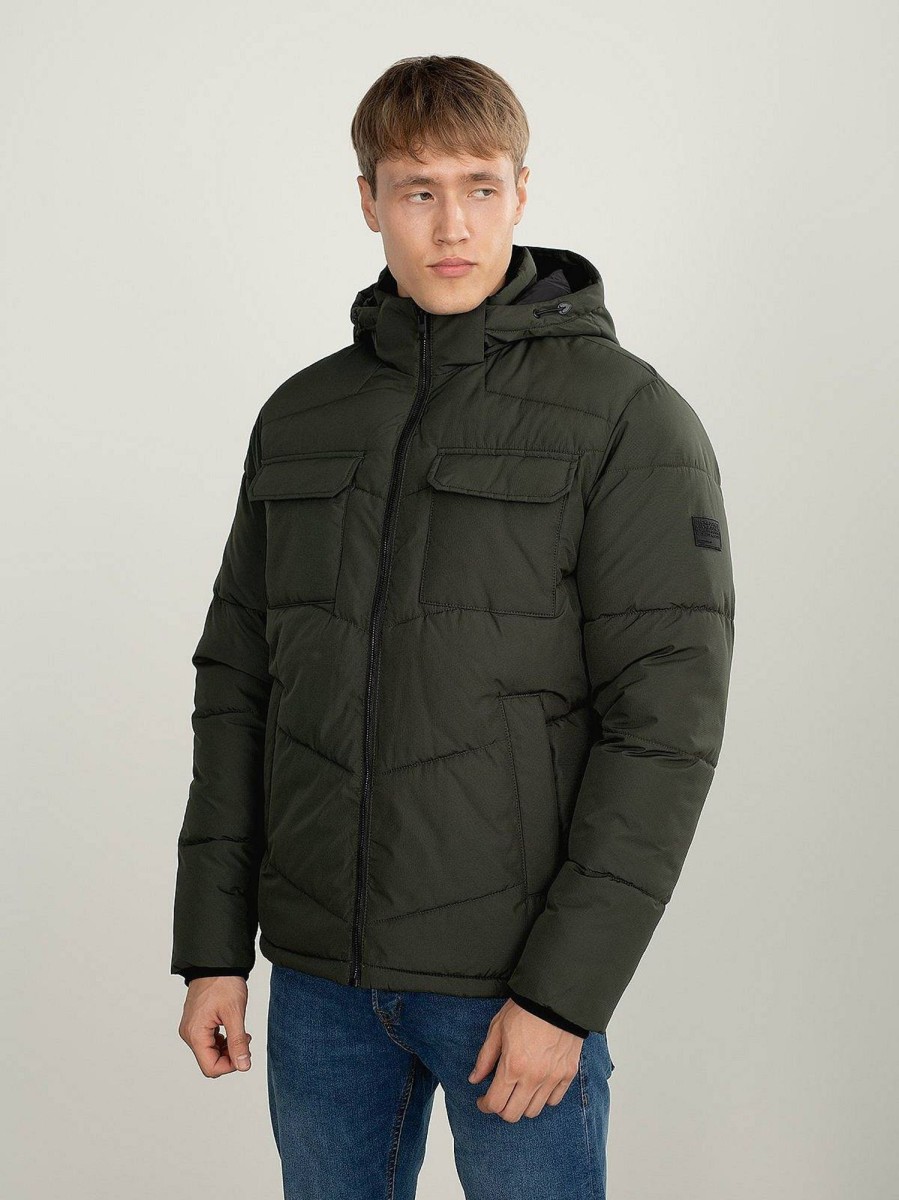 Uomo JACK & JONES Giubbotti E Cappotti | Manson Puffer Jacket - Piumino Con Cappuccio