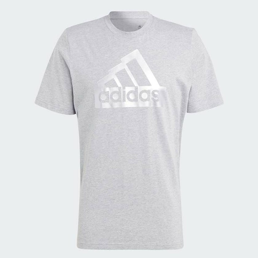 Uomo ADIDAS T-Shirts | Sportswear Future Icons Metallic -Tee Big Logo