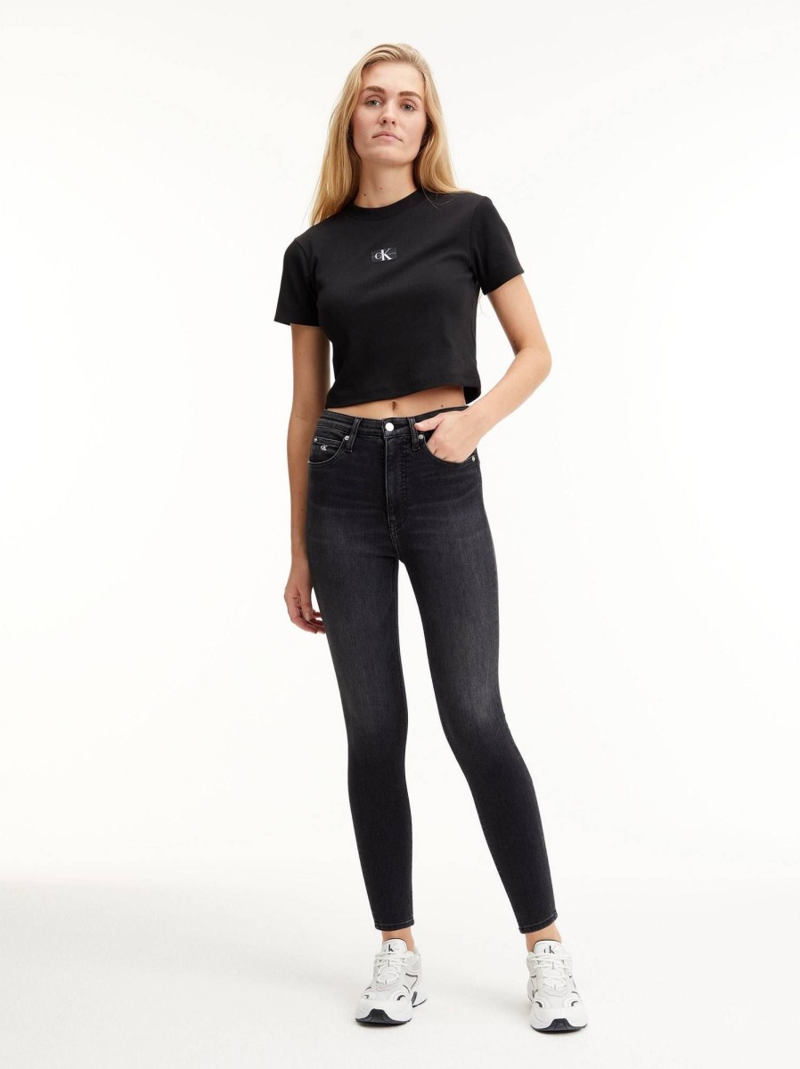 Donna CALVIN KLEIN JEANS Denim Jeans | High Rise Super Skinny Ankle - Jeans