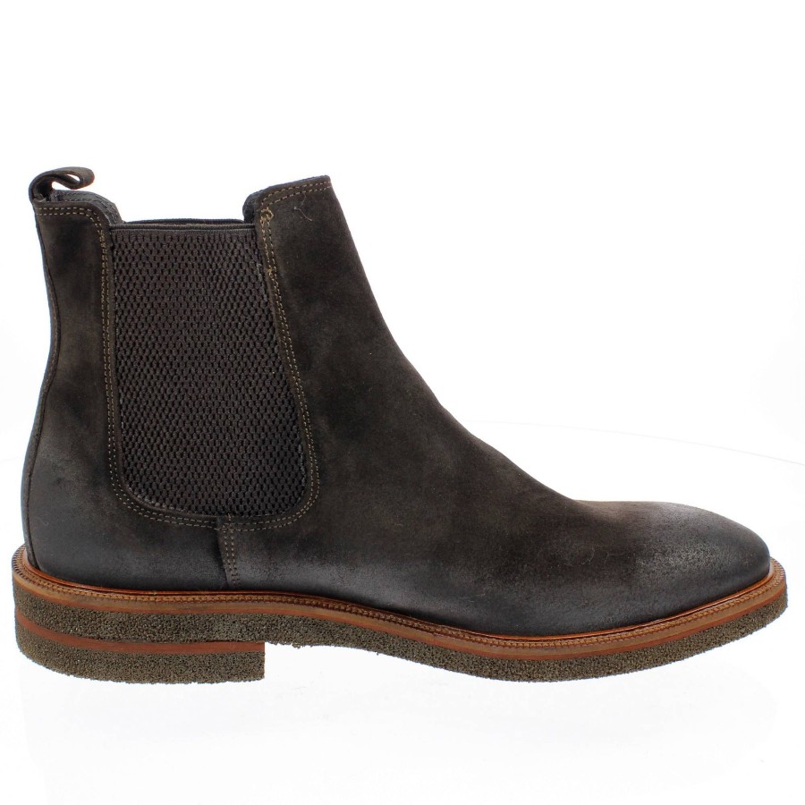 Uomo FRANZINI Stivaletti | Chelsea Boots In Pelle Scamosciata