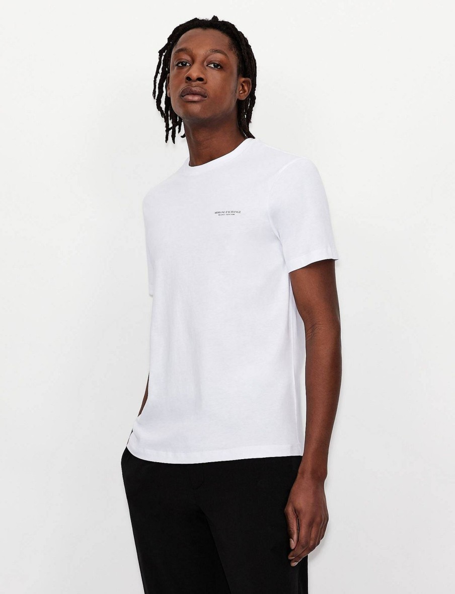 Uomo ARMANI EXCHANGE T-Shirts | T-Shirt Regular Fit In Cotone