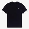 Uomo FRED PERRY T-Shirts | T-Shirt Manica Corta Pique Con Taschino