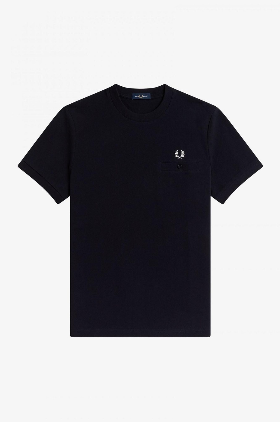 Uomo FRED PERRY T-Shirts | T-Shirt Manica Corta Pique Con Taschino