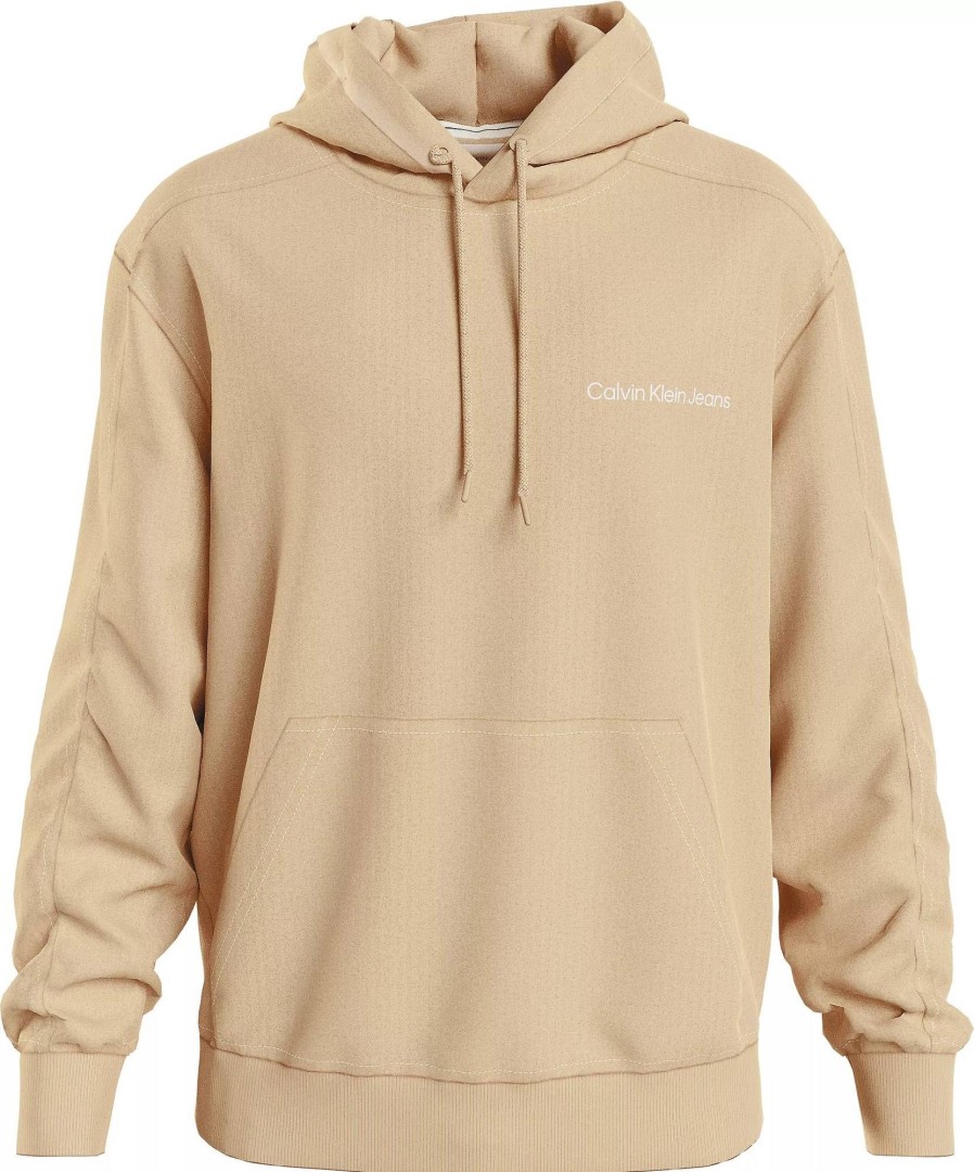 Uomo CALVIN KLEIN JEANS Felpe | Istitutional Hoodie - Felpa Con Logo