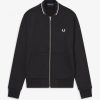 Uomo FRED PERRY Felpe | Zip Trough Sweatshirt - Felpa Con Zip Intera