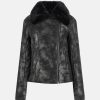 Donna GUESS Giubbotti E Cappotti | New Olivia Jacket - Giacca In Similpelle