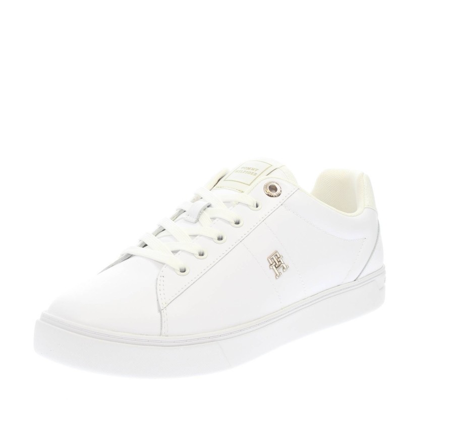 Donna TOMMY HILFIGER Sneakers | Elevated Court - Sneakers In Pelle