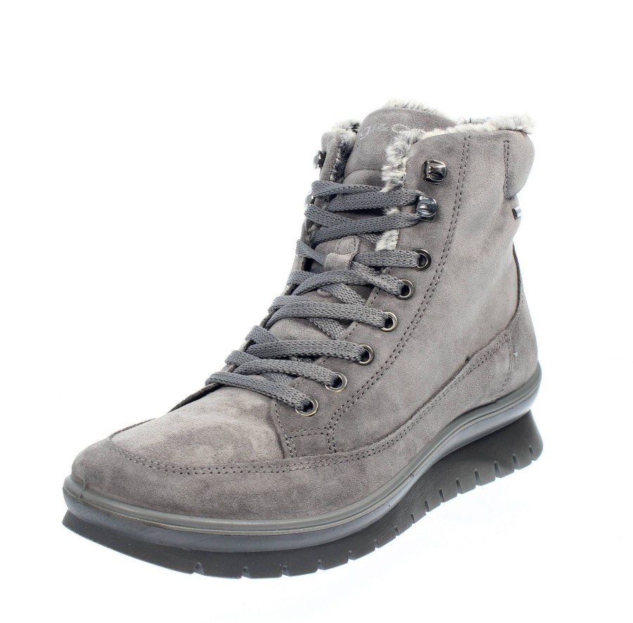 Donna IGI & CO Stivaletti | Kia Gtx - Stivaletti Stringati In Suede E Goretex