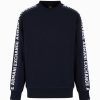 Uomo ARMANI EXCHANGE Felpe | Sweatshirt - Felpa Con Maniche Logate