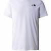 Uomo THE NORTH FACE T-Shirts | Men Ss Mountain Outline Tee - T-Shirt Con Logo