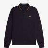 Uomo FRED PERRY Polo | Polo Manica Lunga Pique