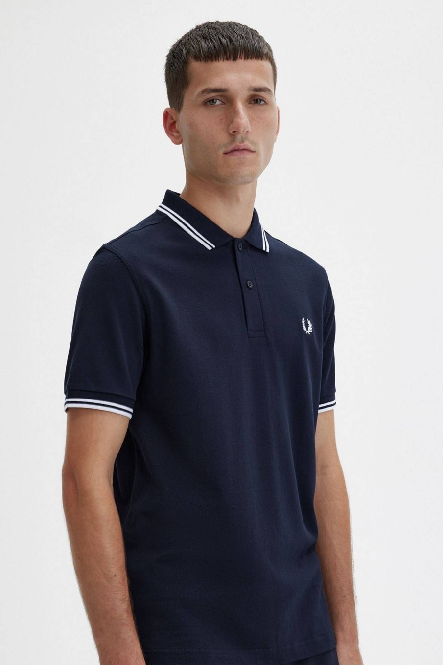 Uomo FRED PERRY Polo | Polo Manica Corta Slim Fit